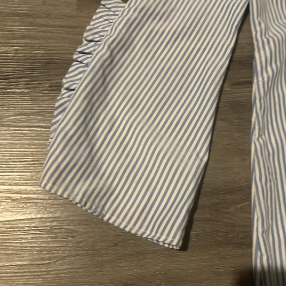 Walter Baker Blue and White Striped Dress - Picture 5 of 6